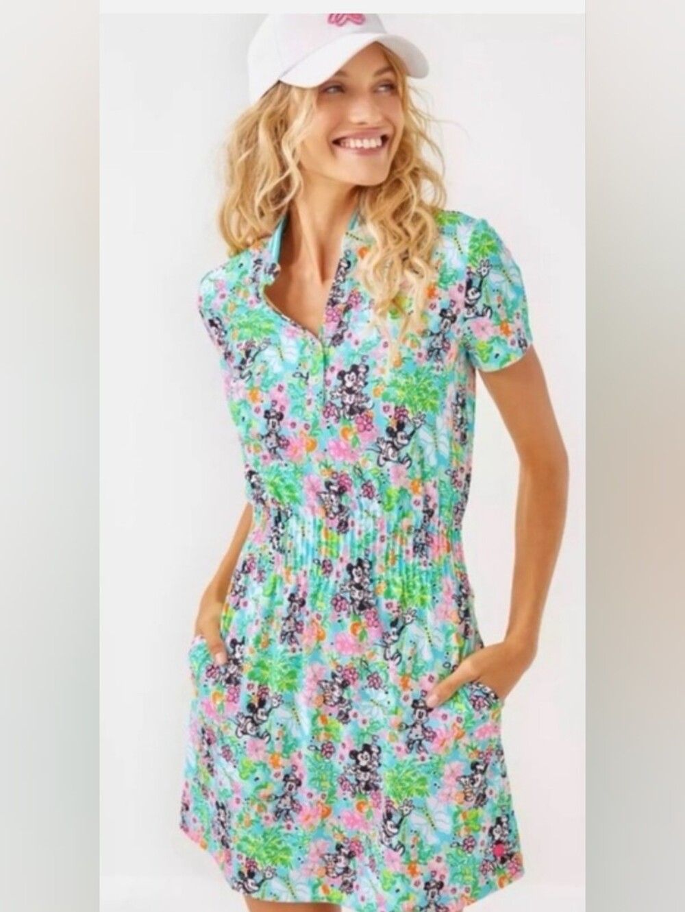 Lilly Pulitzer Lilly Hearts Disney Luxletic Love Active Dress With Shorts